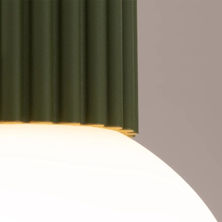 Foco de superficie Mido verde