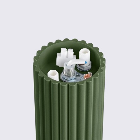 Foco de superficie Mido verde