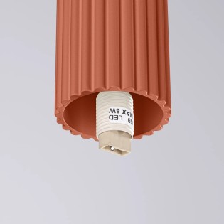 Foco de superficie Mido rojo