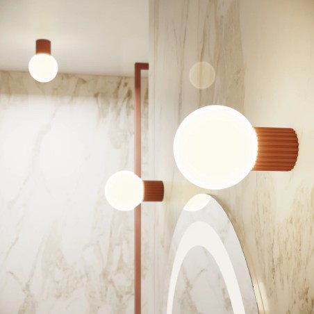 Aplique de pared Mido moca