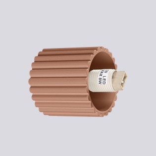 Aplique de pared Mido moca