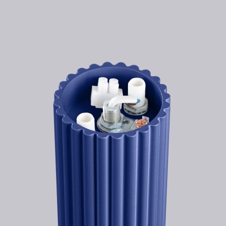 Foco de superficie Mido ultramarino IP44