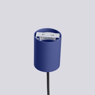 Lámpara colgante Mido ultramarino, 1 luz