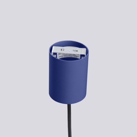 Lámpara colgante Mido ultramarino, 1 luz