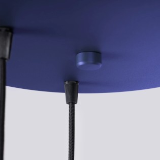 Lámpara colgante Mido ultramarino 3 luces