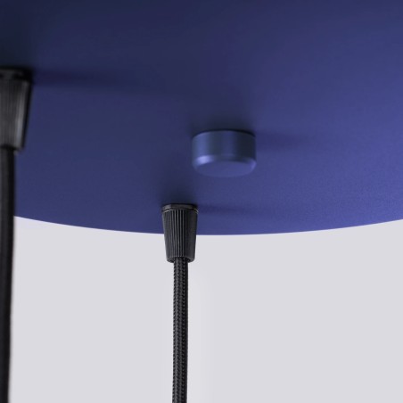 Lámpara colgante Mido ultramarino 3 luces