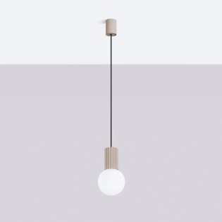 Lámpara colgante Mido topo, 1 luz