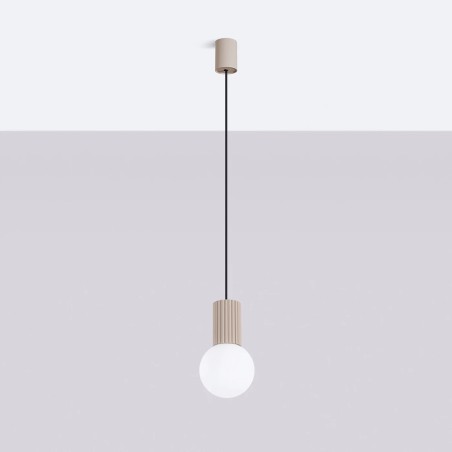 Lámpara colgante Mido topo, 1 luz