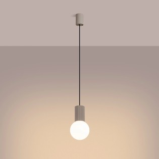 Lámpara colgante Mido topo, 1 luz