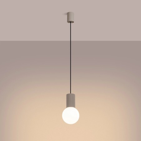 Lámpara colgante Mido topo, 1 luz