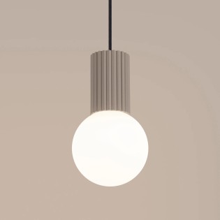 Lámpara colgante Mido topo, 1 luz