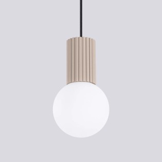 Lámpara colgante Mido topo, 1 luz