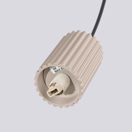 Lámpara colgante Mido topo, 1 luz