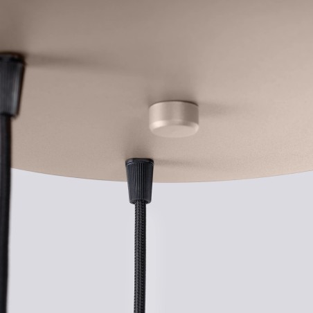 Lámpara colgante Mido topo, 3 luces