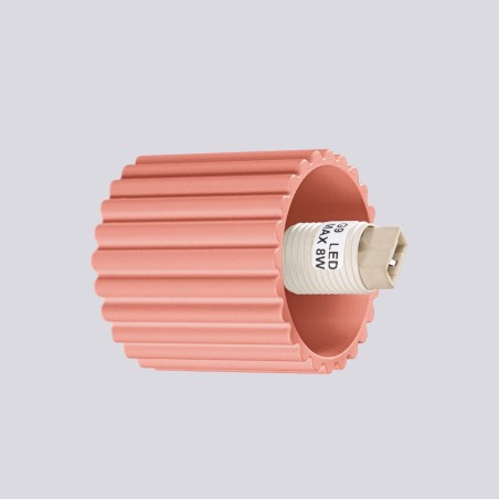 Aplique de pared Mido Rosa