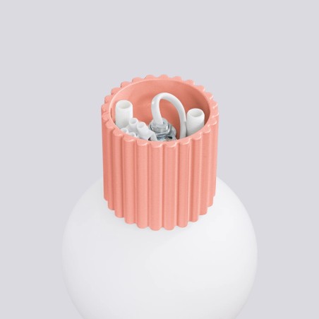 Aplique de pared Mido Rosa