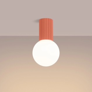 Foco de superficie Mido Rosa IP44