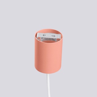 Lámpara colgante Mido Rosa, 1 luz