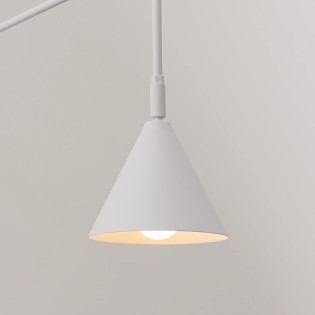 Aplique de pared Naon blanco