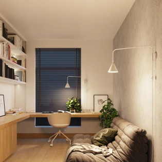 Aplique de pared Naon blanco