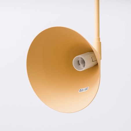 Aplique de pared Naon dorado