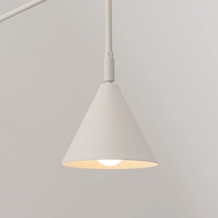 Aplique de pared Naon beige