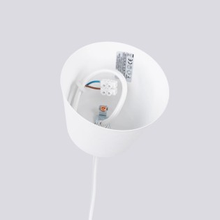 Lámpara colgante Male blanco