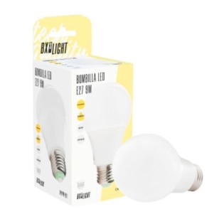 Bombilla Led E27 9W  758Lm 3000ºK 40.000H