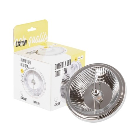 Bombilla LED QR111 12W 1.200Lm 6000ºK GU10 40.000H