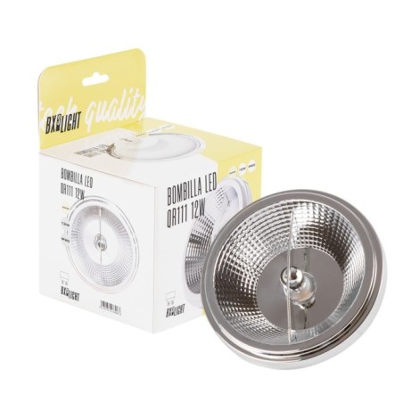 Bombilla LED QR111 12W  1123Lm 3000ºK GU10 40.000H