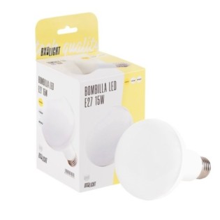 Bombilla LED E27 15W 1.200Lm 6000ºK R90 40.000H