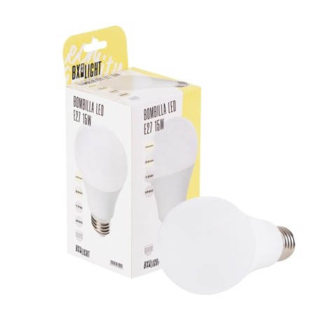 Bombilla LED E27 15W  1250Lm 4200ºK A60 40.000H