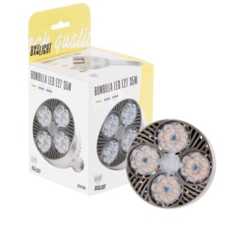 Bombilla LED E27 35W 2.800Lm 6000ºK PAR30 Ventilador 40.000H