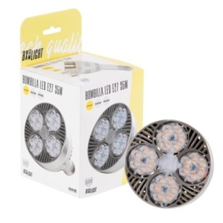 Bombilla LED E27 35W 2.800Lm 6000ºK PAR30 Ventilador 40.000H
