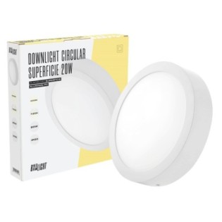 Plafón LED 20W 2.000Lm 6000ºK Circular 40.000H