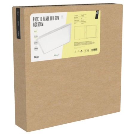 Pack 10 Panel Led  - Modular 600x600 60W 4000 K