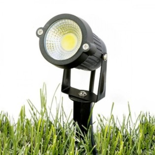 Foco LED Jardines 5W  421Lm 3000ºK Pincho 40.000H