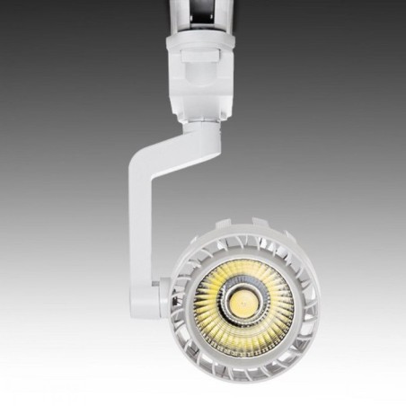 Foco de Carril LED 30W 2.600Lm 6000ºK Faith Monofasico 40.000H