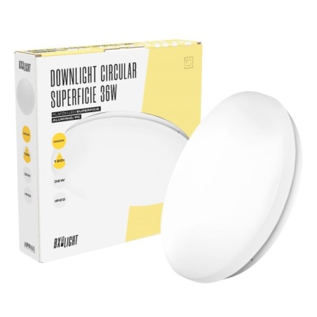 Plafón LED 36W 4320Lm 3000K Circular 40.000H
