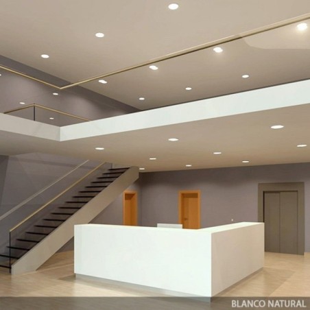 Placa LED 20W 1.600Lm 6000ºK Circular 40.000H