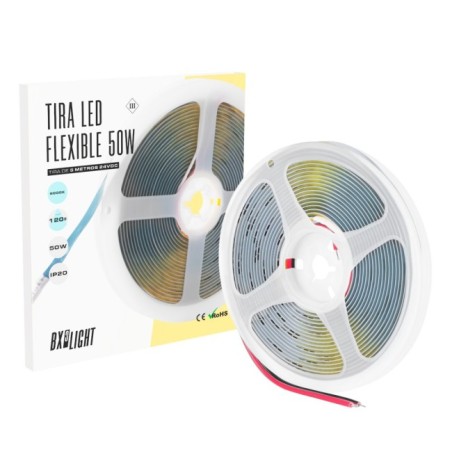Tiras de Led Flexible 50W IP20 6000 K 24 VDC  5 m