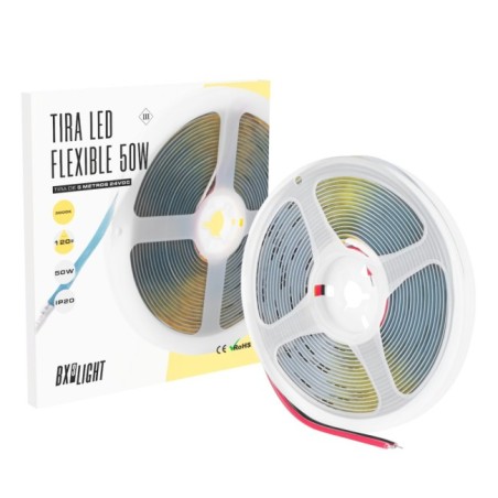 Tiras de Led Flexible 50W IP20 6000 K 24 VDC  5 m