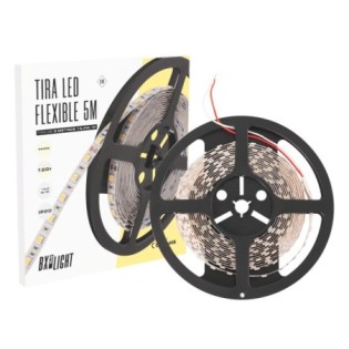 Tira LED 300 x SMD5050 14,4W/M 24VDC IP20 5M x 5M-Blanco Frío