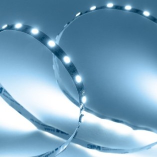 Tira LED 300 x SMD5050 14,4W/M 24VDC IP20 5M x 5M Blanco Natural