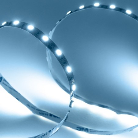 Tira LED 300 x SMD5050 14,4W/M 24VDC IP20 5M x 5M Blanco Natural