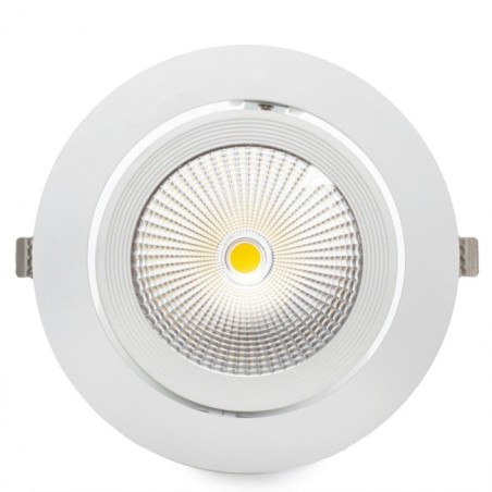 Foco Downlight LED 40W  3760Lm 3000ºK Orientable UGR17 50.000H