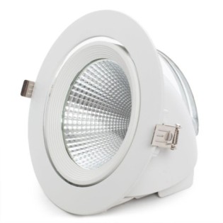 Foco Downlight LED 40W  3760Lm 3000ºK Orientable UGR17 50.000H