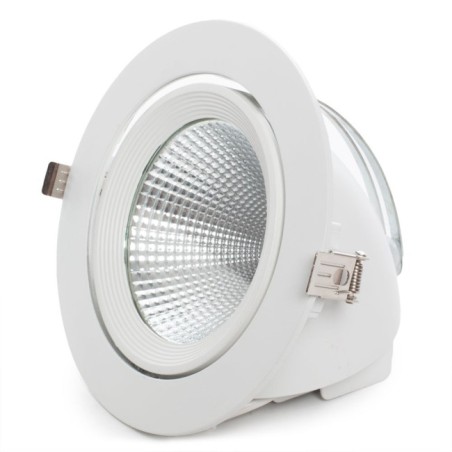 Foco Downlight LED 40W  3760Lm 3000ºK Orientable UGR17 50.000H