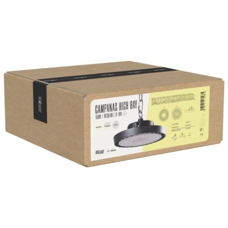 Campanas High Bay Led -  Grandes Alturas 150W IP65 6000 k 120º