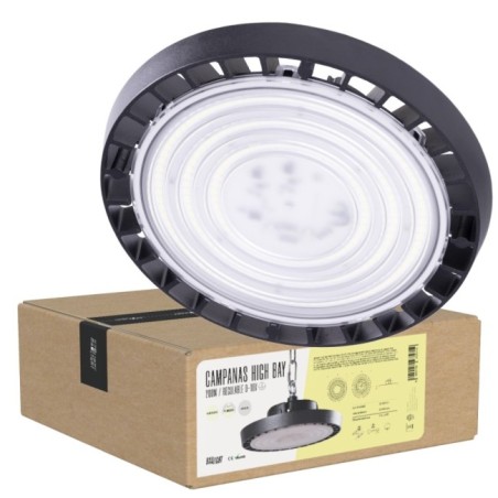 Campanas High Bay Led -  Grandes Alturas 200W IP65 4000 k 120º